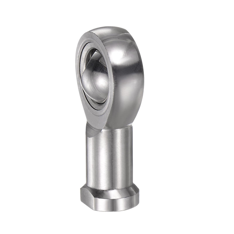 uxcell SSI10T/K 10mm Rod End Bearing M10x1.25 Female Right Hand Thread, Stainless Steel Rod End Joints with Jam Nut