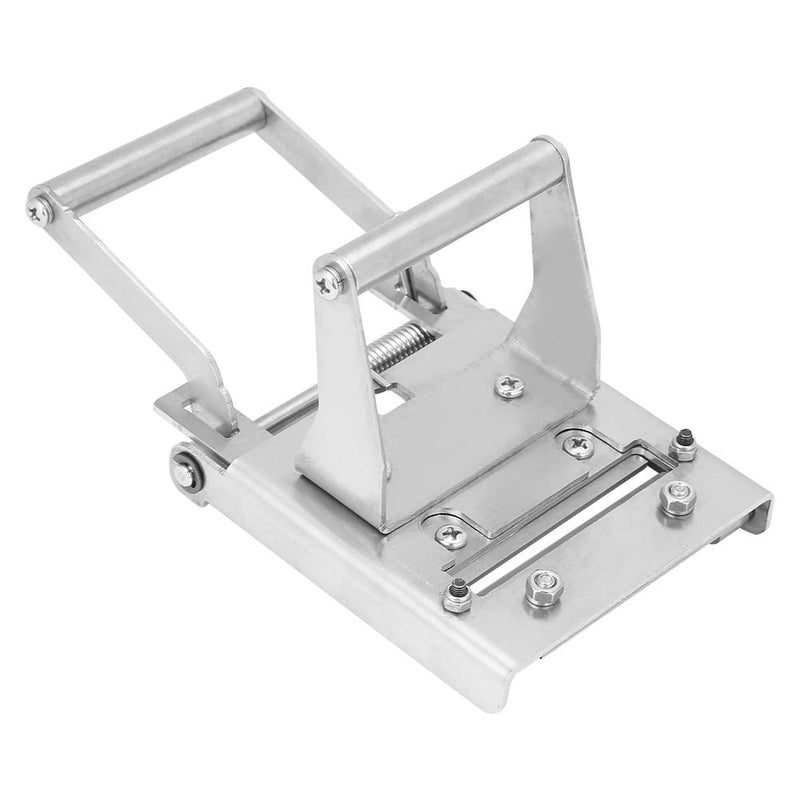 KUIDAMOS Portable End Cutter, Stainless Steel Banding Trimmer, Straight & Round Cut, 2 Flute, 83mm, 2.8in Shank, Cutter