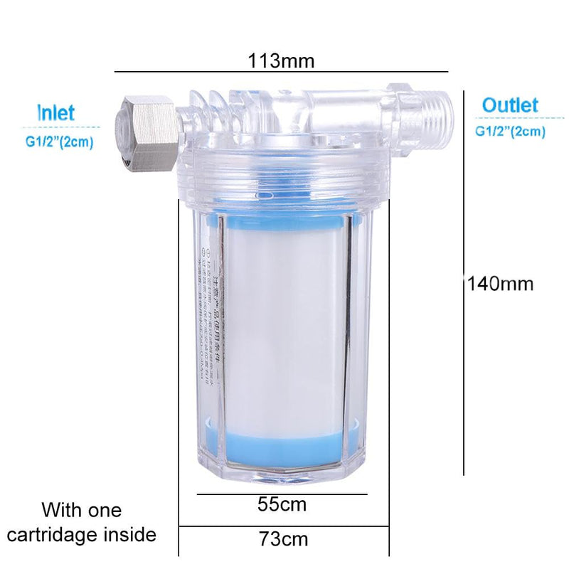 Washing Machine Filter,Sediment Filter, 1/2 Inch Pipes Household Filter for Shower Water Dishwasher Kitchen Filter Faucet Mount Filters,PP Cotton Filter