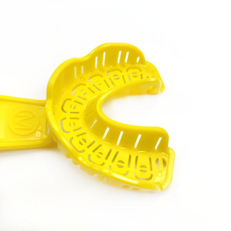 6pcs/Bag Dental Thermoplastic Impression Tray S M L for Irregular Tooth Alignment Can Be Reshaped Printer Trays