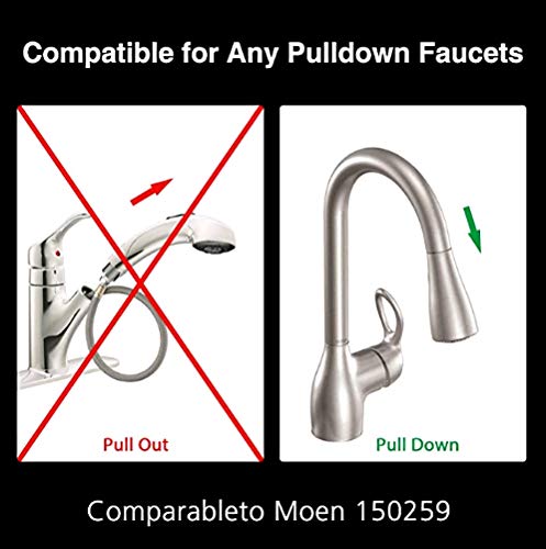 150259 Pull Down Hose Kit For Moen Faucet-Moen Kitchen Faucet Replacement Part 187108-Reflex Moen Pull Down Hose, 68inch Quick Connect Hose-Upgraded 1 - NewNest Australia