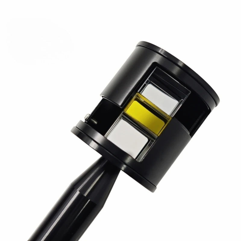 Double Prism Optical Square for 90 Degree Right Angle Layout, Straight Line | Portable Penta Prism for Surveying & Construction Perpendicular Line