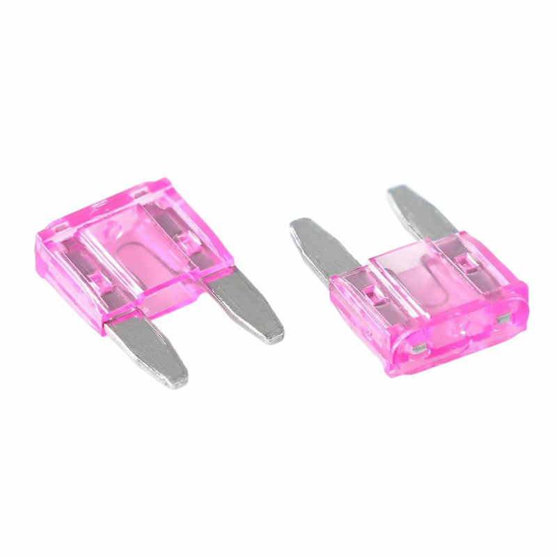 100 Pack Auto Fuses 3 AMP APM/ATM 32V Mini Blade Style Fuses 3A Short Circuit Protection Car Fuse (3 AMP)