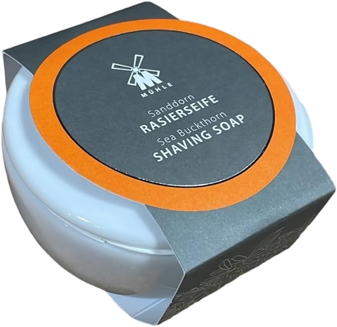 Muhle porcelain shaving bowl (with shaving soap) SEA BUCKTHORN (RN2SD) - NewNest Australia