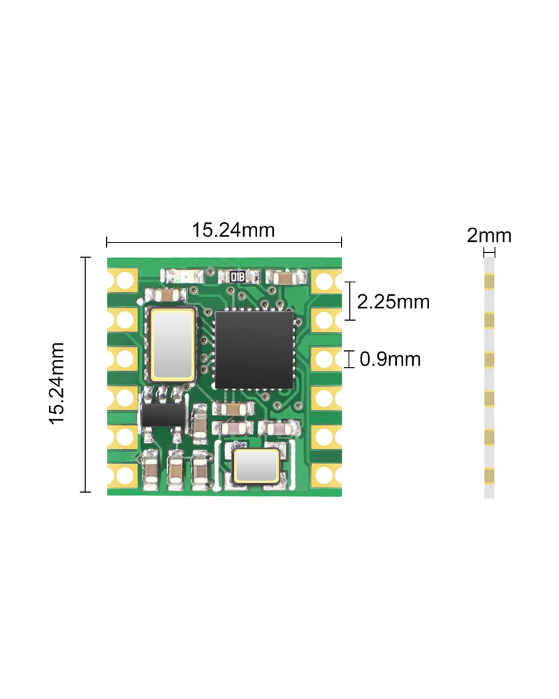 【HWT101 Military-Grade Crystal Inclinometer】MEMS Tilt Angle Sensor Module, Built-in Highly-Integrated Crystal Gyroscope [ Z-axis Angle Measurement] for Robot Application and Industrial Usage