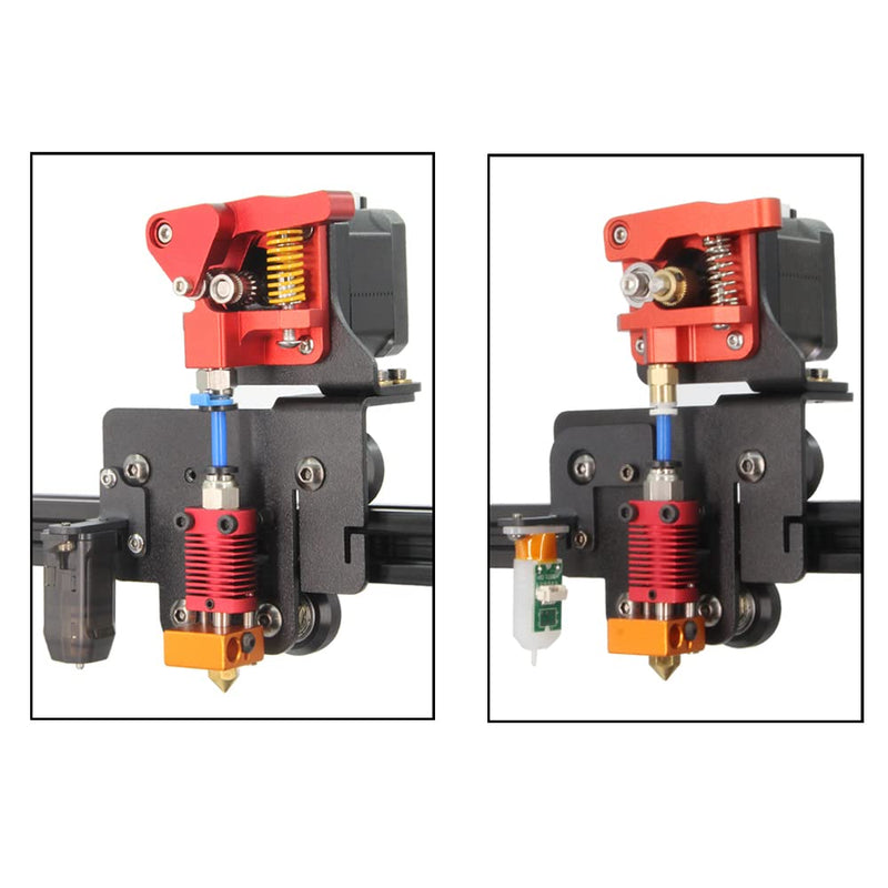 Upgrade Direct Drive Support Aluminum Plate with Pulleys with Single Gear Extruder with Stepper Motor Kit for Ender 5 Series (Single Gear Extruder+Motor Kit) Single Gear Extruder+Motor Kit
