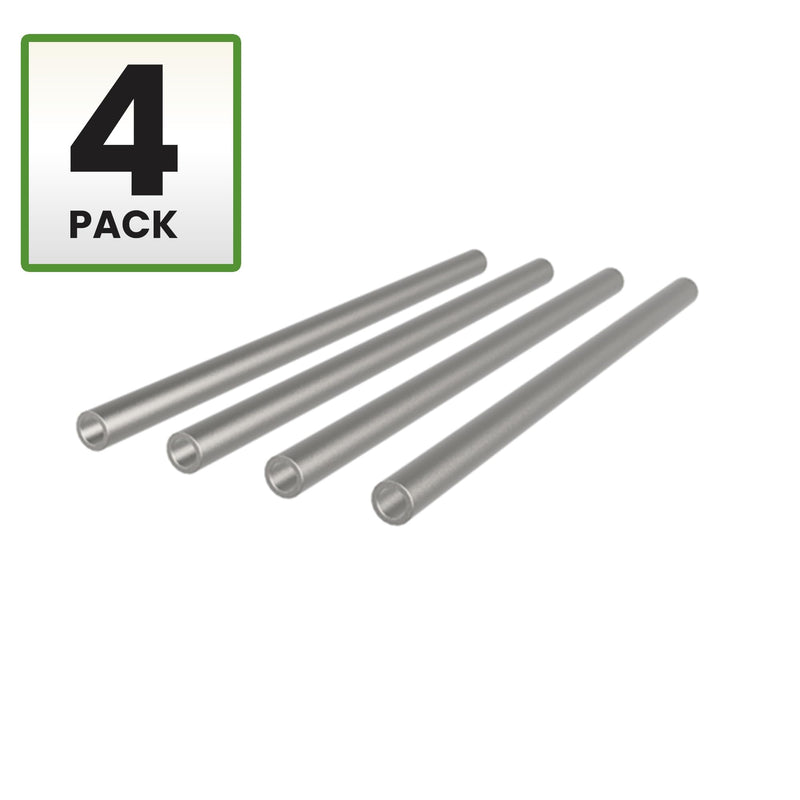 3/8" OD x 1/4" ID x 8" Long Steel Tube/Spacer (4 Pack) Metal Spacers Online Seamless Round Tubes/Spacers – Industrial Metal Tubing for DIY, Cutting, Welding & Repairs Fits Screws and Bolts 1/4” or M6 4