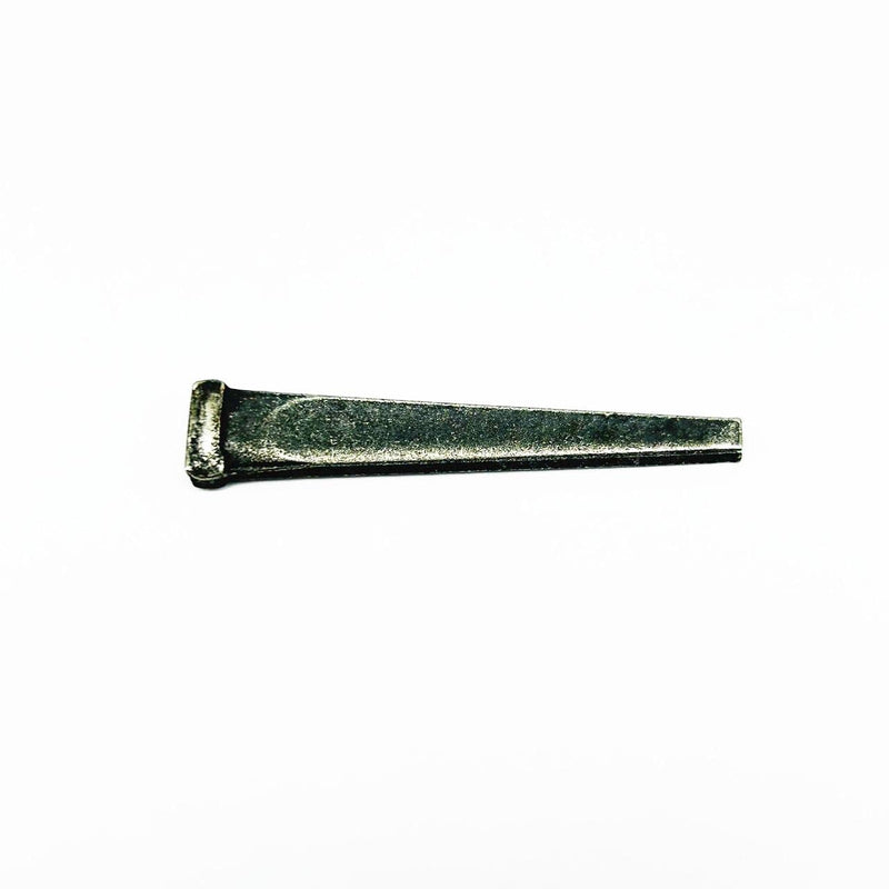 13-477 2.5in. - 8d Metalic Cut Masonry Nails with 1/4in. Flat Head Style - 1LB 1 Pounds
