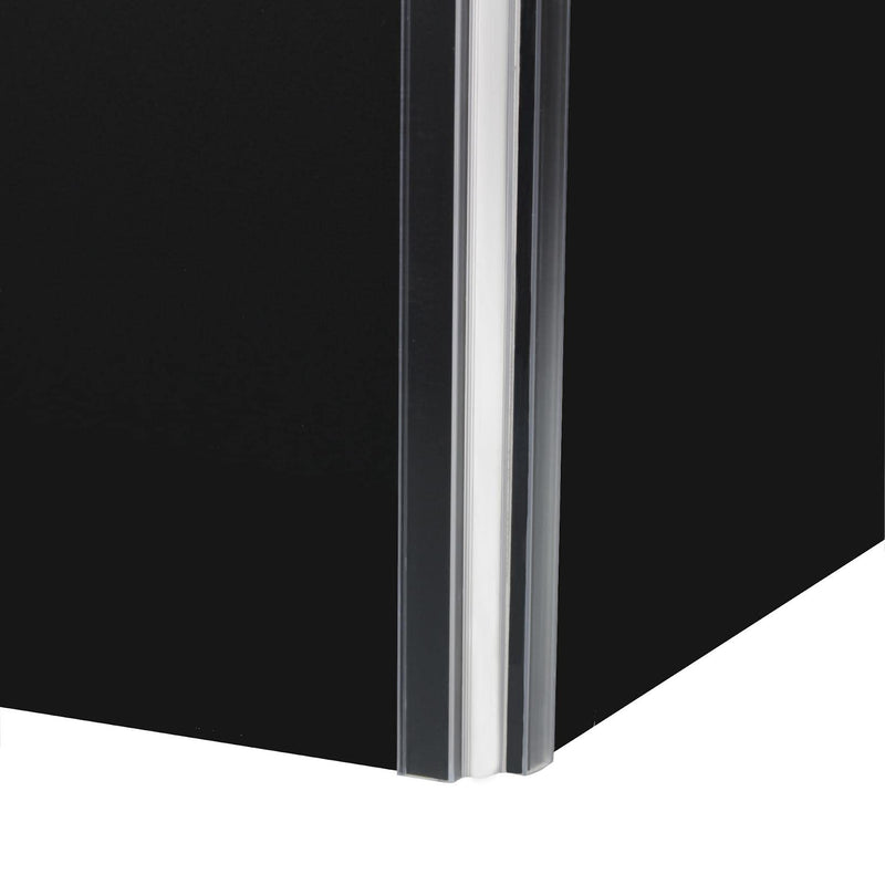 Flex PVC Hinge 1/8th Acrylic Clear 12", 24", 36" or 48" Length (48") 48 Inch