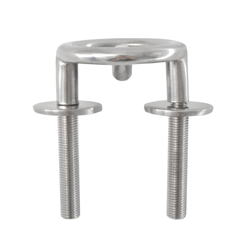 Boat Stainless Steel Bracket Transom Mount Water Ski Tow Rope Hook for Yacht Accessories
