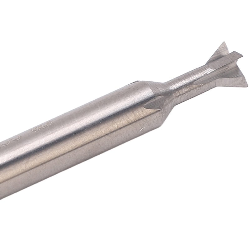 Dovetail Router Bit 4 Flutes Carbide Dovetail Bit 6mm Dia Shank 50mm Length Universal Dovetail Milling Cutter Dovetail Joint Router Bits(65 Degree) 65 Degree