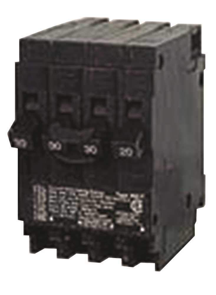 SIEMENS Q22030CT 30 Double Two 20-Amp Single Pole Circuit Breaker, As Shown in The Image