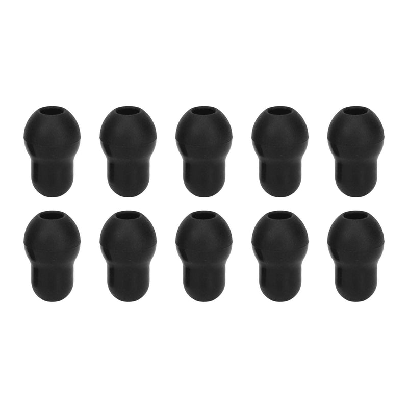 10 Soft Silicone Stethoscope Ear Tips, Fit Mushroom Shape, Compatible with ADC, Prestige, MDF, Comfortable & Wear