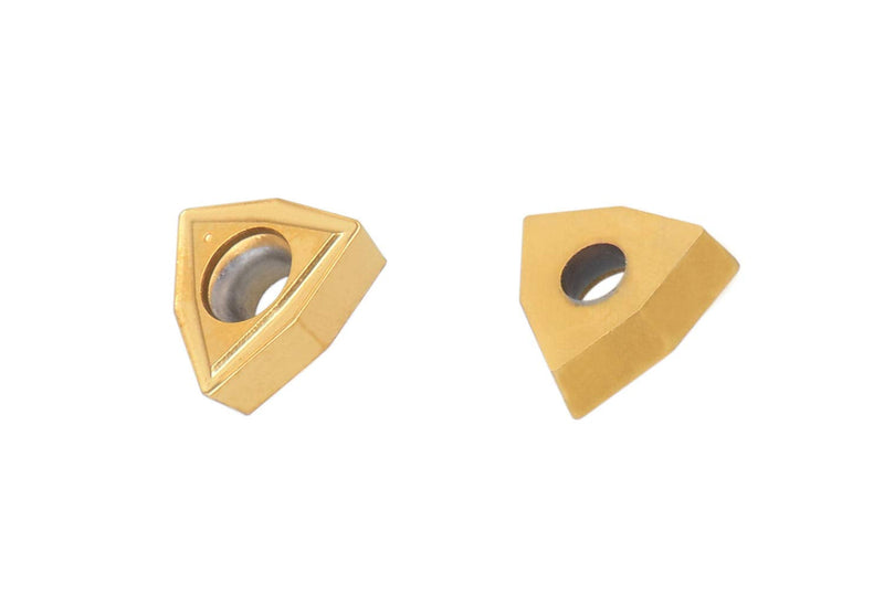 Accusize Industrial Tools 2 Pc of Each Kind of Carbide Inserts for 2387-2001, CVD Coated and Tin Coated, Total 10 Pieces, 2387-2001inserts | 10-Piece Replacement Set, 2 Each MGMN200, 08ER A60, WCMT2.52, CCMT21.51, DCMT21.51, 2387-2001INSERTS