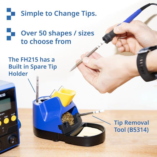 Hakko T39-B05 Soldering Iron Tip - Conical Shape - R0.5 x 10 for - FX9701 & FX9702