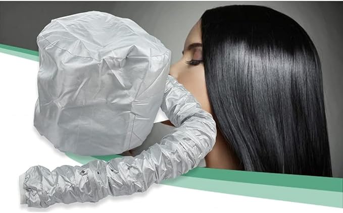 Hair Dryer Cap, Hair Dryer, Bonnet Hair Dryer, Hat, Hair Cap, Dryer, Warm Air Drying Cap, Hairdressing Hat, Hair Care, Comfortable Wear, Elastic Nozzle, Size Adjustable, Easy to Use, Home, Barber Shop - NewNest Australia