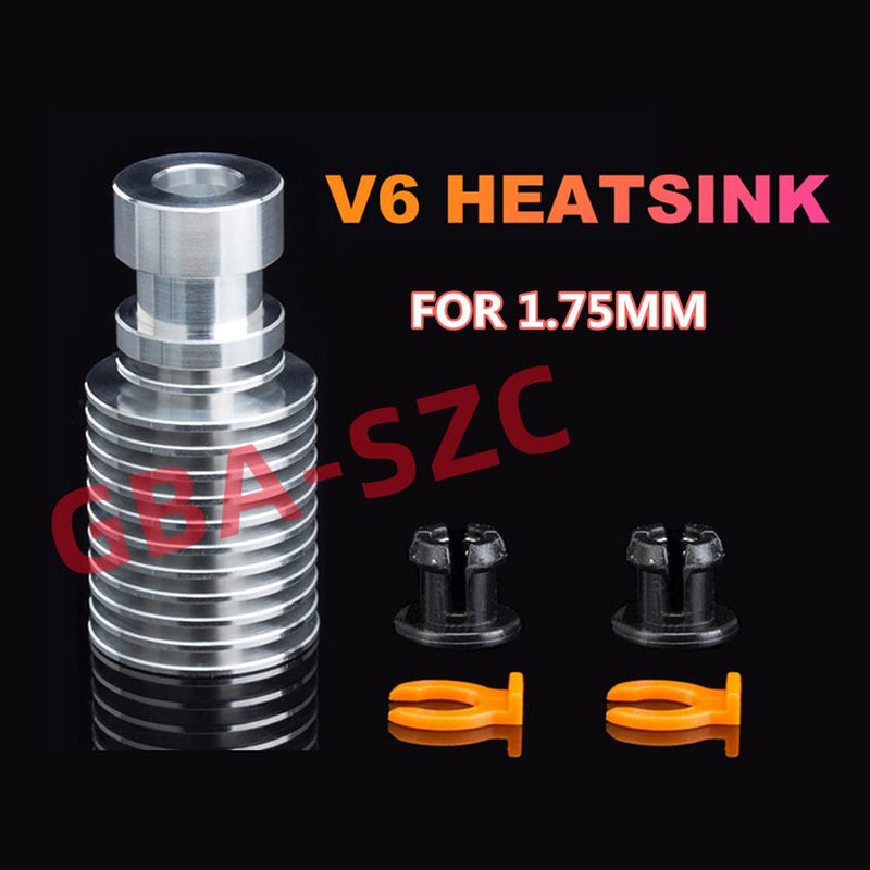Upgrade V6 Volcano Hotend 24V Kit, Remote Bowen Print J-Head Hotend,Titanium Alloy HeatBreak, Cooling Fan Bracket, for V6 Volcano Hotend,Titan,Dual Driver Extruder.(24V Brass Nozzle Kit)