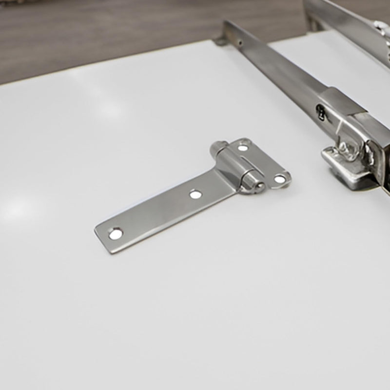 Stainless Steel 304 T-Shape Door Hatch Hinge L 5.3 in（135mm） for Container Vans Caravans Polish Marine Boat Hardware Counter Back Flap Hinges 2PCS