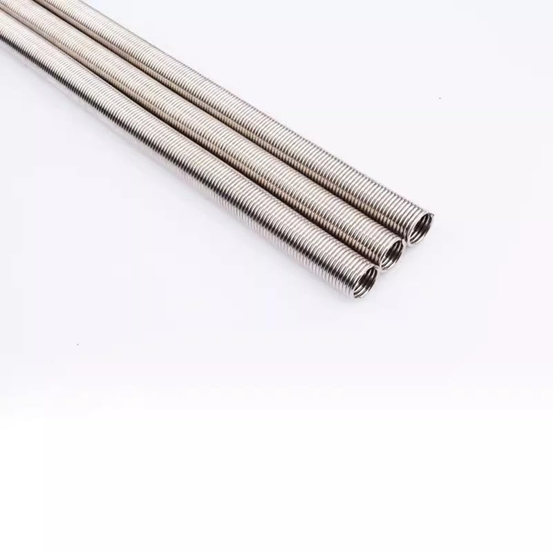 Sheath Spring Stainless Steel Tension Spring Extension Spring Out Dia 8mm 5 Pieces 3.28Ft (0.5X8mm, 5) 0.5X8mm