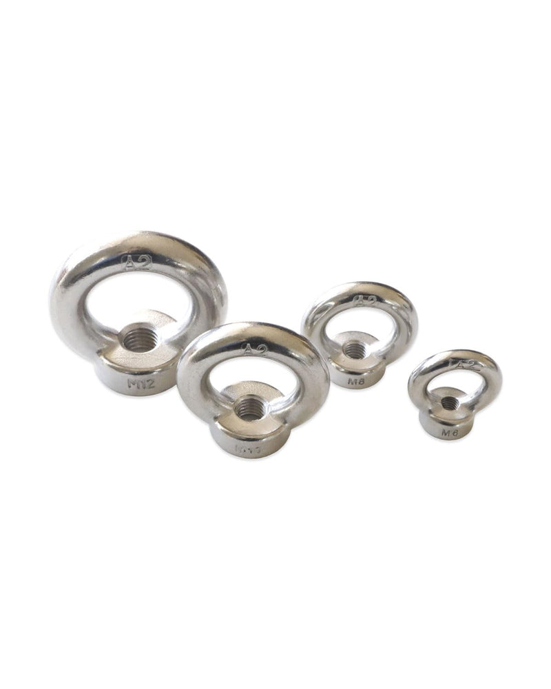 M10 Eye Nuts - IMScrews 304 Stainless Steel Eye Nuts - Resilient Hardware for Home Repairs and Professional Projects Pack of 4 M10 - NewNest Australia