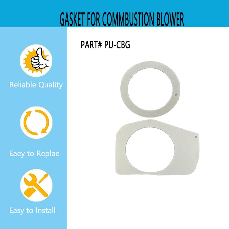 Replacement Pellet Stove Combustion Blower Gasket Housing and Motor Gaskets 20072 PU-CBM，GPU-CMG，PU-CBMG fits Englander Summers Heat Timber Ridge Stove