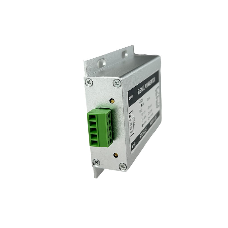 Weight Transmitter Amplifier 0-10V Pressure Transmitter 4-20MA Current Voltage Pressure Weighing Load Cell(Voltage 0-5V,1) Voltage 0-5V White 1