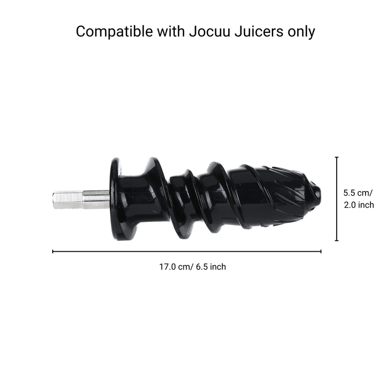 JOCUU ZM1503 Masticating Juicer Attachment Kit with Main Body, Spiral Auger, Filter, Feeding Chut and End Cup Included, Made from Premium BPA Free Materials (Acc 06)