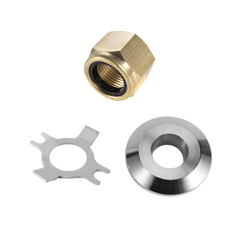 VIF Propeller Installation Hardware Kits Compatible with Mercury/Mariner 30HP 40HP 48HP 50HP 55HP 60HP Engine, 12‑835467, 14‑816629Q, 11‑827614,13 Spline Tooth, Thrust Washer/Tab Washer/Nut Included