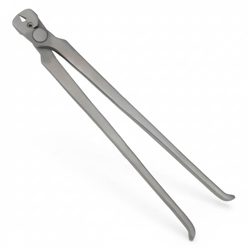 Precision Premium Quality 12” Horse Nail Puller | Chrome Vanadium Farrier Tool | Ergonomic Handle for Hoof Nail Extraction