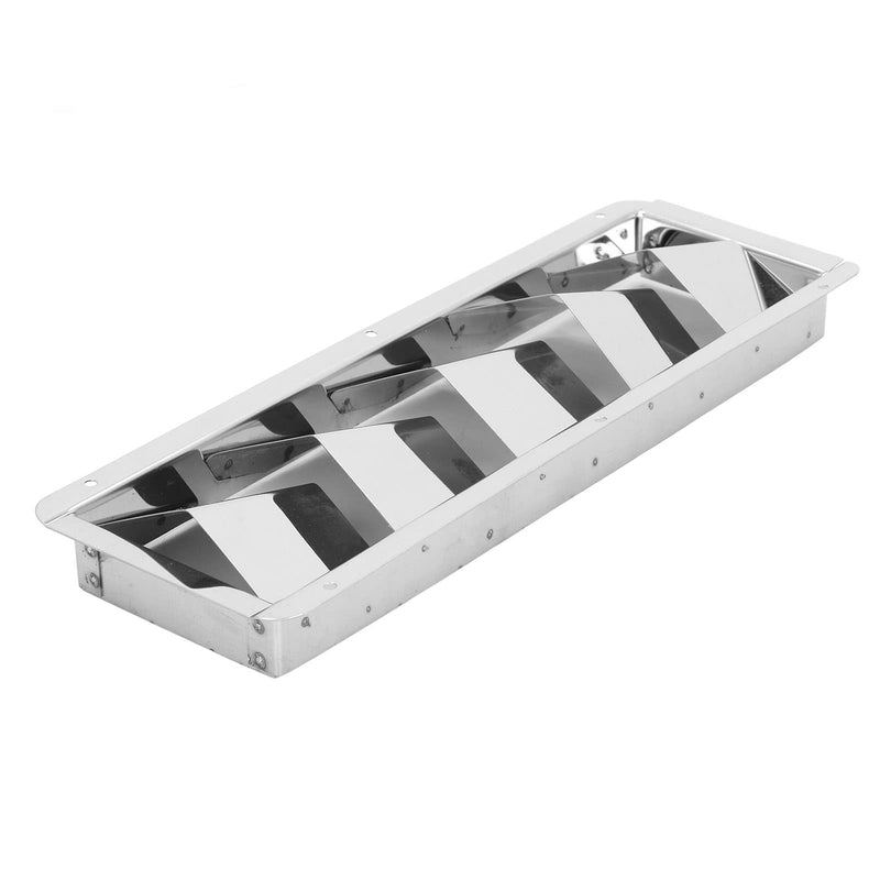5 Slots Boat Loered Vent, Stainless Steel Louvered Ventilators, Marine Yacht Grille Ventilators Cover for Yachts