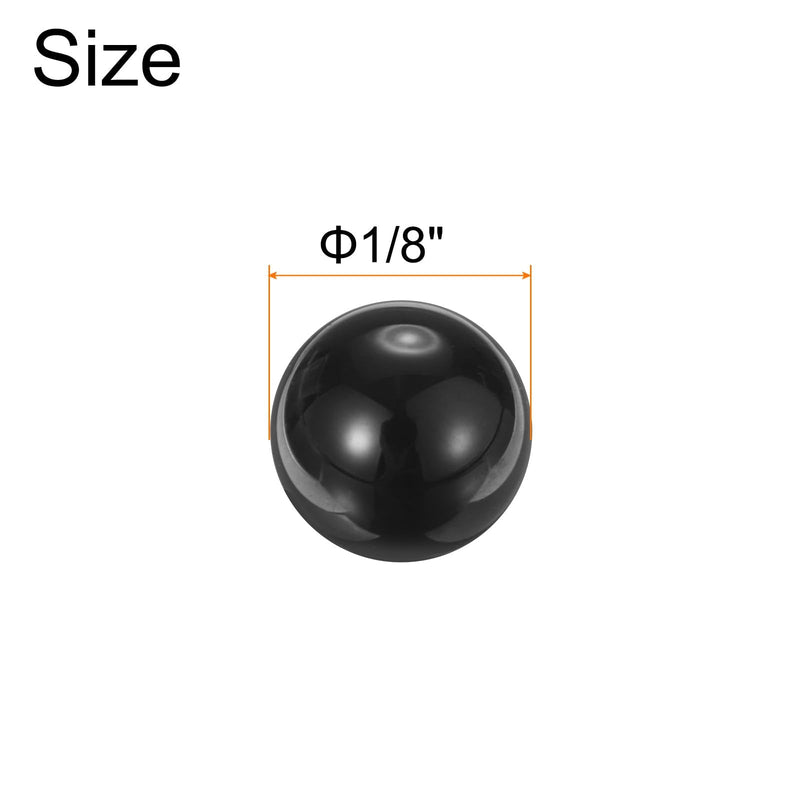 uxcell 100pcs Ceramic Bearing Balls 1/8" 3.175mm Si3N4 Silicon Nitride Ball G5 Precision Ceramic Balls 1/8" 100