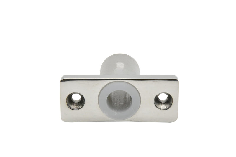 Vinland Marine Oar Lock Socket Side Mount, Edge Mount, Flush Mount, 316 Stainless Steel for Boat Oar Locks, Canoe ores, Row Boat oars, Jon Boat oars, Paddle Boat Parts, Aluminum Row Boat