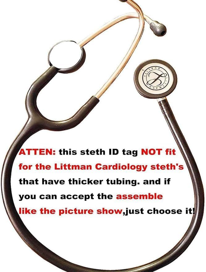 StethoscopeTag Personalized,Nurse Doctor StethoscopeID Tag Customized, Medical StethoscopeName Tag,Ideal for Anyone That uses a Stethoscope, Nursing Students,etc. (Late at Night) Late at Night