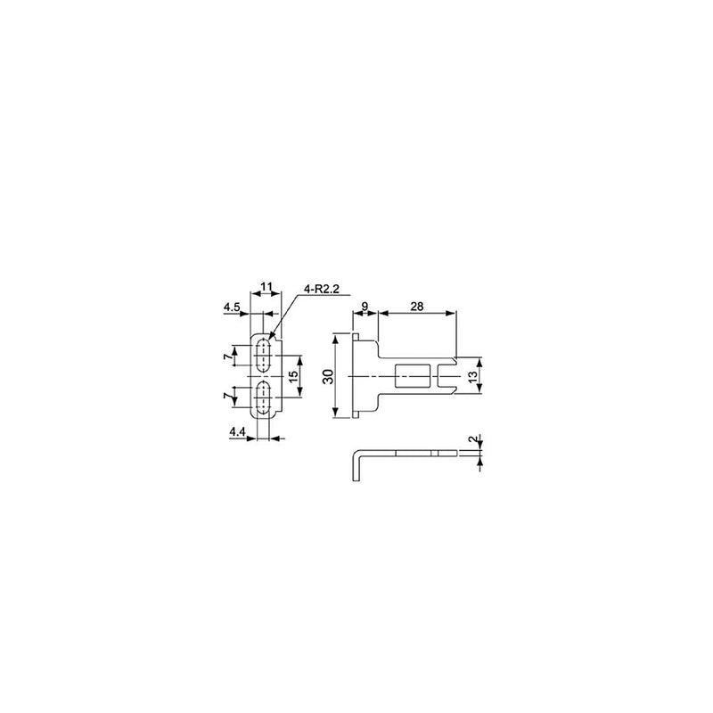uxcell CZ93-K2 Interlock Key Guard Lock for CNC Mill 3D printer Door Switch - NewNest Australia