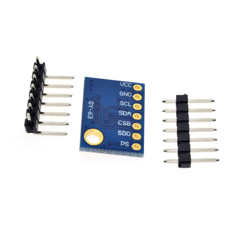 HiLetgo GY-63 MS5611 MS5611-01BA03 Atmospheric Pressure Sensor Module Meter Altimeter Sensor Module Electronic DIY Board IIC SPI 24Bit AD for Arduino