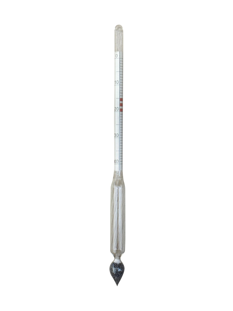 Baume Hydrometer 0/40 Salinometer (Sodium Cloride) (LSBH01) Scientific Salt Hydrometers Measure Sodium Chloride or Calcium Chloride