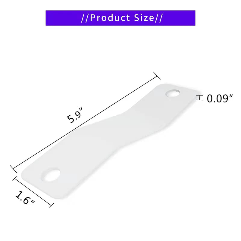 Wall-Mounted Brackets for SOLICASE Electrical Enclosure 4PCS in a Pack Wall-mounting brackets