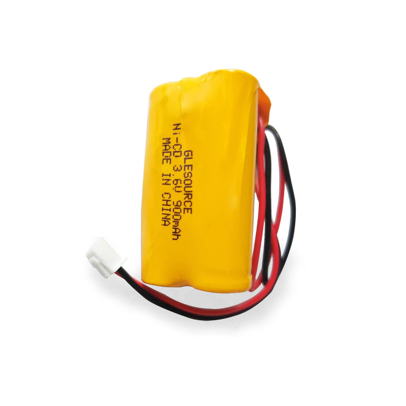 3.6V 900mAh Ni-Cd Exit Sign Emergency Light Battery, Replacement for Exitronix 10010037, Max Power B2-0031 MH468886, Unitech LEDR-1 6200RP, Dantona CUSTOM-318 OSA230, Lowes 253799(4 Pack) 4 PCS 3.6V 900mAh
