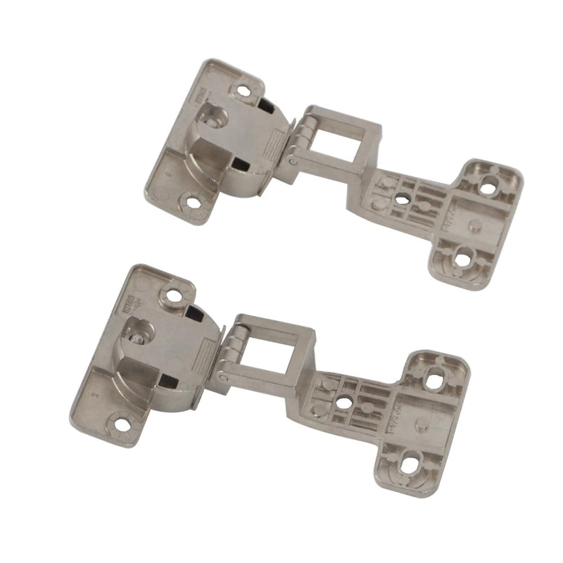2Pcs 270 °Cabinet HingesFull Cover 3/4 Silver 270°Hinges | Corner Cabinet Large Angle Hinges, For Folding Door