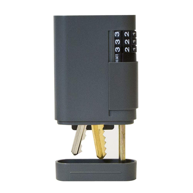 KIDDE SAFETY 001844 Lock Magnet Key Case , Gray,Grey Magnetic