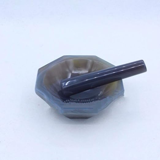 BMGAINT Manual Mortar and Pestle Set-Agate Mortar Set for Agate Mortar Lab Grinding with Pestle (50MM) - NewNest Australia