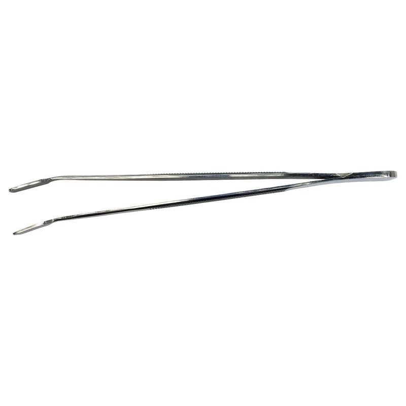 HTS 170C0 4.75" Curved Stainless Steel Stamp Tweezers 170C0 Curved
