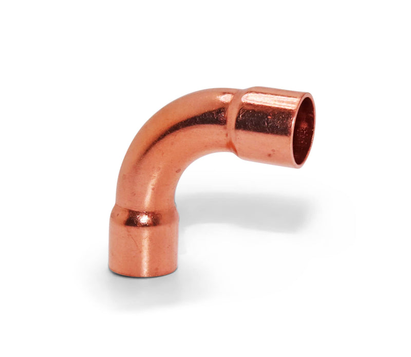 Copper Kit HVACR 3/8 & 7/8 Line Set Copper Fittings Kit air condition refrigeration liquid line & suction lines tubing pipes & ACR:(2)Couplings,(2) Long Turn 90's,(2)Street LR 90's 99.9% Pure Copper