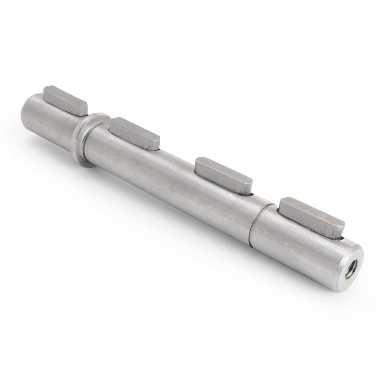 CNCTOPBAOS Output Double Shaft Diameter 14mm Output Shaft 0.55" Dual Shaft Output Length 130mm fit for Worm Reducer Gearbox NMRV030 RV030 Nema23 Stepper Motor with Gaskets S Ring Corner pin