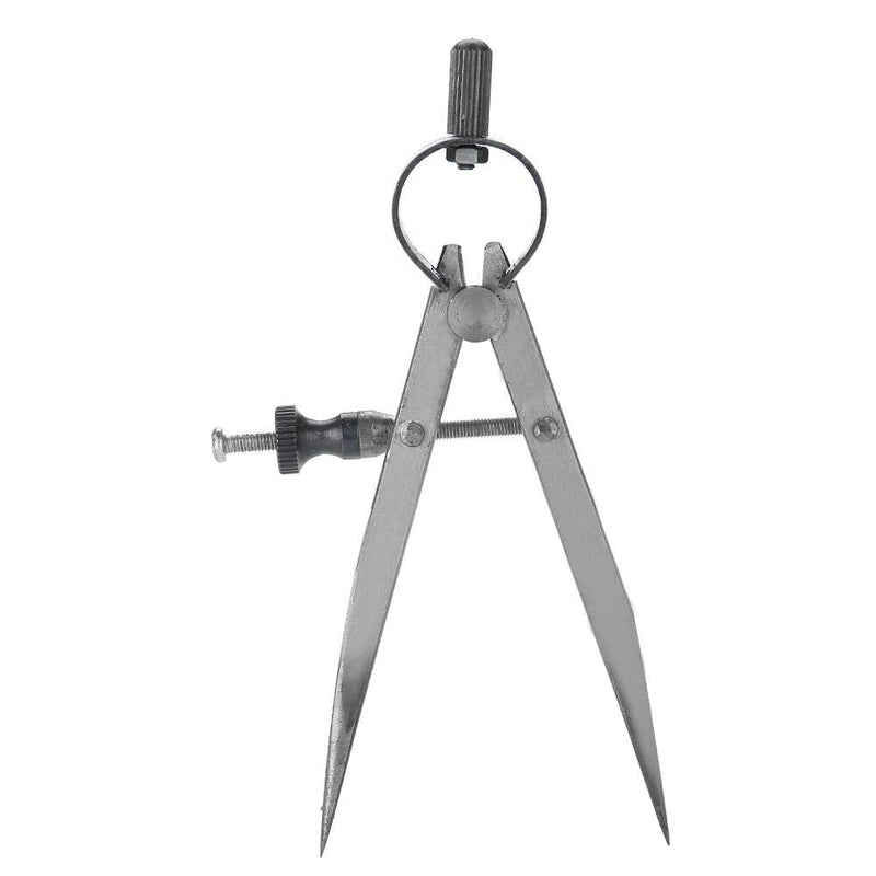 Spring Caliper Flat Leg Divider, Compass Divider Caliper Measuring Compass Drawing for Jewelry Toolmaker Precision Angle Divider Adjustable Craft Tool