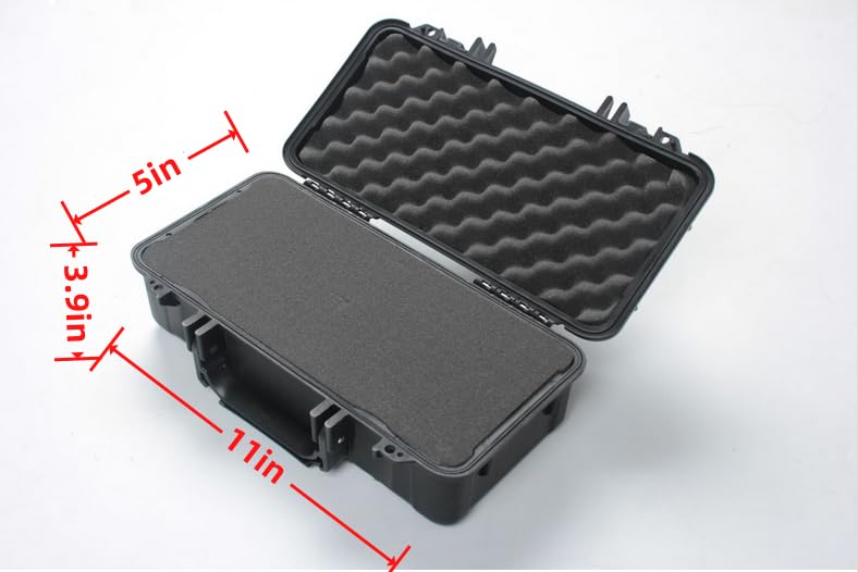 Waterproof & Shockproof Hard Carrying Case | Compatible with Fluke T5-600/T5-1000/T6-600/T6-1000/T6-1000 PRO Electrical Voltage, Continuity & Current Testers | Portable & Durable