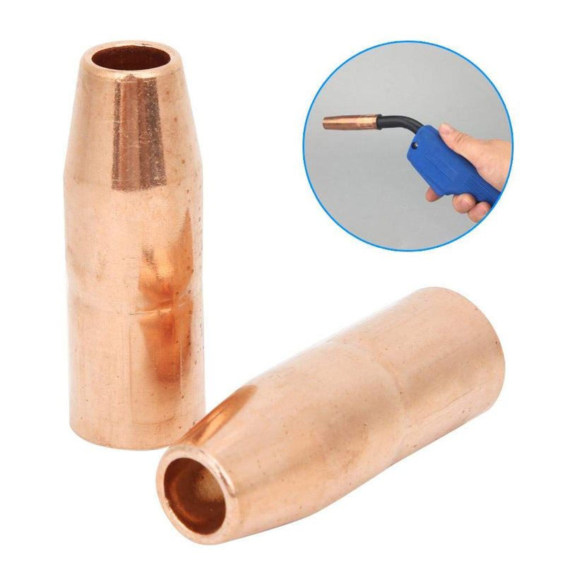2pcs 169-724 MIG Welding Nozzles 1/2" Recessed Tip Fit for M25 M40 Gun
