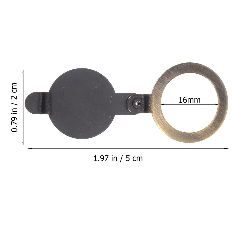 Peephole Cover, 10 pcs Door Viewer Peephole Cover Cat Eye Back Peep Hole for Apartment Door Door View Protector for Dormitory Hotel Home