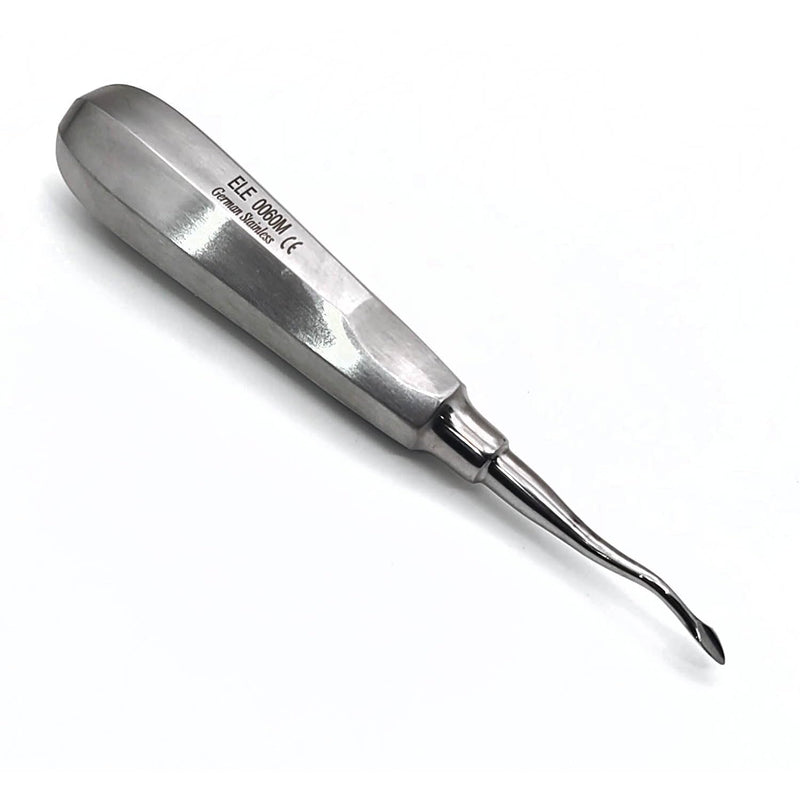 Premium Grade Dental Tooth Surgery Berenard Spade Concave Curved Root Tip Elevator, 60M,Stainless Steel Dental Instrument