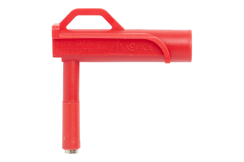 Pomona 73106-2 Right-Angle Magnetic Probe, Red